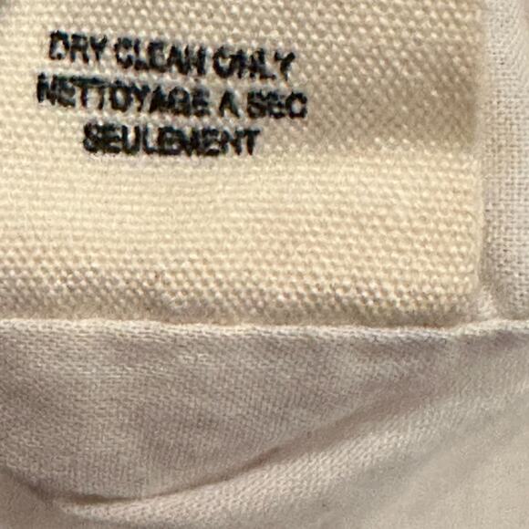 Anthropologie Floreat Linen Metallic Shimmer Beaded Embroidered Skirt Size 2 - Picture 8 of 9